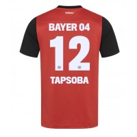 Fotbalové Dres Bayer Leverkusen Edmond Tapsoba #12 Domácí 2024-25 Krátký Rukáv